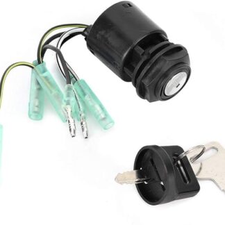 Interruttore di Accensione Fuoribordo Interruttore di Accensione Interruttore di Accensione con Chiave Adatta per Fuoribordo 35100 Zv5 013