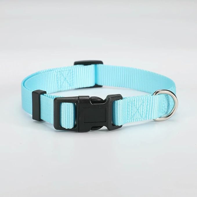 MEIFULLE Collare Regolabile in Nylon per Cani Collare di Base Resistente per Cani di Piccola e Grande Taglia Bulldog Francese Sicurezza Addestramento alla Camminata Forniture per Animali Domestici