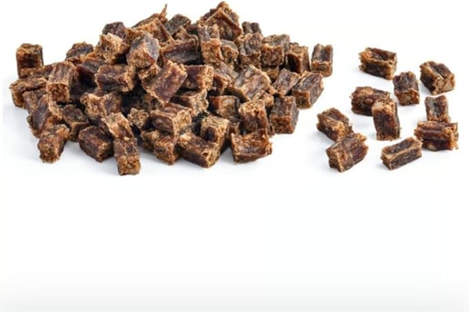 Dei NATURE Cubetti di Agnello, Snack Naturale per Addestramento Cani, 400 g,Senza Grassi e Zuccheri