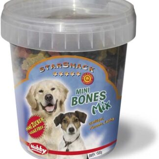Starsnack - Mini Bones Mix, 2 confezioni da 500 g