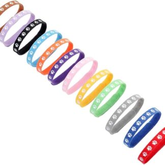 SEWOART 12 Pezzi Collare Per Animali Domestici Collare Decorativo Per Animali Domestici Accessorio Per Cani E Gatti Colore Casuale