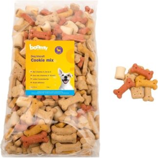 Boomy - Snack per cani | Snack per cani | Mix biscotti | 1,5 kg