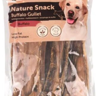 Bastoncini per cani – Trachea di bufalo piatta – 500g – senza glutine – snack naturale e proteico