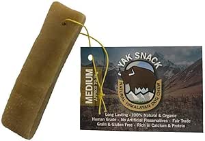 Antos Yak Snack - Snack dall'Himalaya per cani (Medium) (Multicolore)