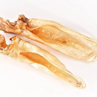 123... Hund dabei! - Orecchie di cervo 1 kg – 100% naturale – snack leggero di alta qualità – essiccato delicatamente – 100% orecchie di cervo – orecchie di cervo per cani – articolo da masticare –