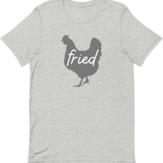 Teegarb - Coperta con lettere esilaranti Foodie Treats Pollo, Pollo, Pollo, Poulet, Farmer, Novità Fritta