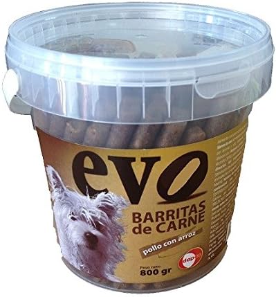 Evo 800 g – Bastoncini di Carne di Pollo con Riso per Cani