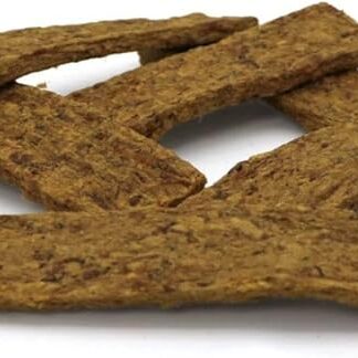 Fit4Pets - Massaggiagengive per cani, cinghia di carne d'anatra, 12 cm, struttura morbida, per cuccioli e cani anziani, monoproteico, facilmente digeribile, 100 g