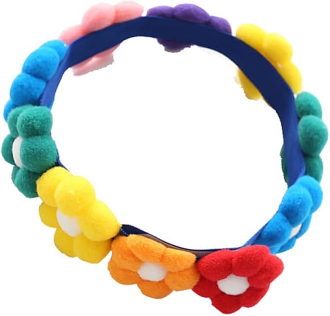 HEMOTON Collare Colorato per Xl Accessorio Moda per e Speciali Design e Comodo Facile da Indossare e Lavabile