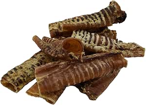 Express Pet Supplies Buffalo Trachea (Windpipe) 100% naturale tradizionale essiccato all'aria masticare per cani (1 kg)