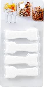 Cibo essiccante per animali domestici, cibo per gatti e cani, snack secchi, assorbimento della terra di diatomee, striscia di deumidificazione Kbo084 (bianco, 8 x 16 cm)