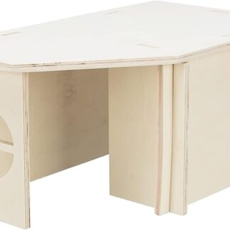 TRIXIE Casa per piccoli animali senza staffe e chiodi per coniglio casa Holm, sistema a incastro, coniglio, 50 × 23 × 33 cm - 61241