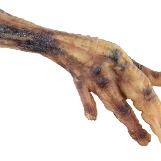 Bubimex - Zampe di pollo x 50 pezzi - Dolcetti per cani di piccole e medie dimensioni - naturali e croccanti - ricchi di glucosamina e condroitina - Articolazioni, denti e gengive - 500 g