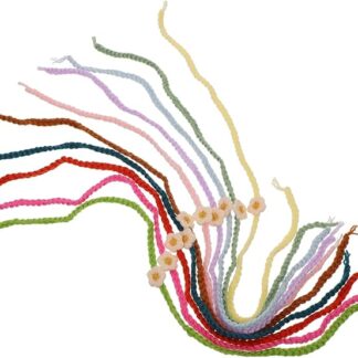 UPKOCH 10pezzi Collare Per e Gattini Realizzato in Filato Qualità Sicuro e Durevole Fiori Decorativi e Confezione Da Collari Identificativi Per