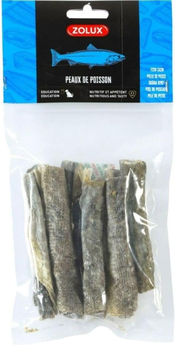 zolux - Pelle di Pesce 60 g prelibatezze per Cane