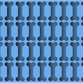 Abbto Stampo in silicone per dolcetti, a forma di cuore e ossa di cane – Pet Treats Stampo per cioccolatini, strumento fatto in casa per la produzione di biscotti, simpatici cani