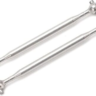 Ossa di Cane Posteriore in Acciaio Inox 1/18 – Stabile e Resistente agli Urti per Proprietari di Auto Telecomandate LOSI Mini‑T 2.0