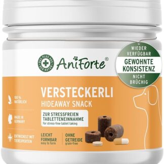 AniForte Nascondi per cani 40 pezzi/250 g – Spuntino per cani modellabile per nascondere compresse e capsule, facile e senza stress per cani