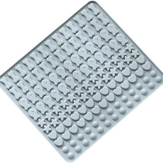 TOPBATHY Per Biscotti Per Cani in Silicone Antiaderente Sicuri Per Gelatina Per Uso Domestico Per Biscotti Per Animali Domestici 1 Pezzo