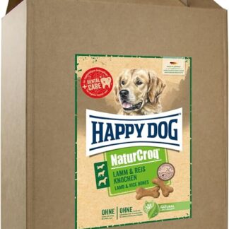 Happy Dog NaturCroq ossa con agnello e riso 5 kg