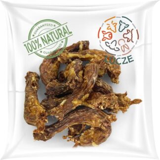 Lucze Premium - Colli di pollo al naturale, 1 kg, per cani, prodotti da masticare per cani, spuntino per cani, carne essiccata per cani