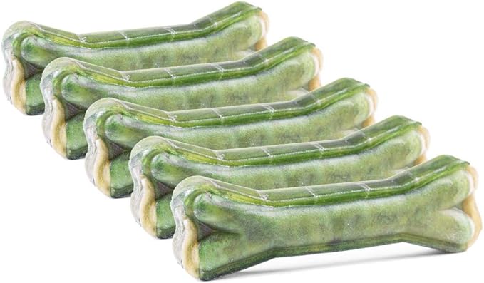 DOGBOSS Ossa da Masticare Base di ingredienti Naturali al 100% in Varie Misure e Gusti (5 con Salvia Dentale, 12 cm)
