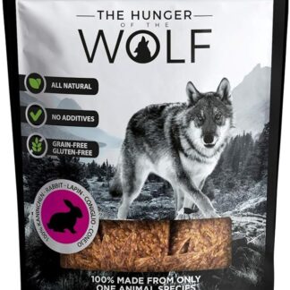 The Hunger of the Wolf Spuntino per cani, 100% carne di coniglio - 0.2 kg