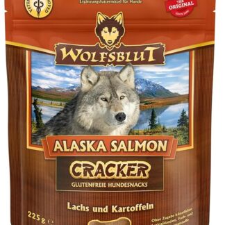 Wolfsblut Alaska Salmon Cracker 225 g (confezione da 6)