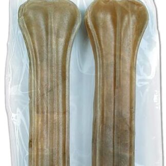 ARQUIVET - Osso pressato in pelle bovina 25 cm - Sacchetto da 2 unità - Rinforza i denti del cane