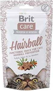 Snack per Cani VAFO PRAHA s.r.o. BRIT Care Cat Snack 50g Hairball / 12