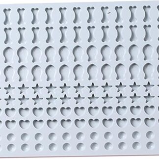 DECHOUS Teglia Silicone Per Snack Per Riutilizzabile Per Biscotti Snack Casa Per Domestici e Facile