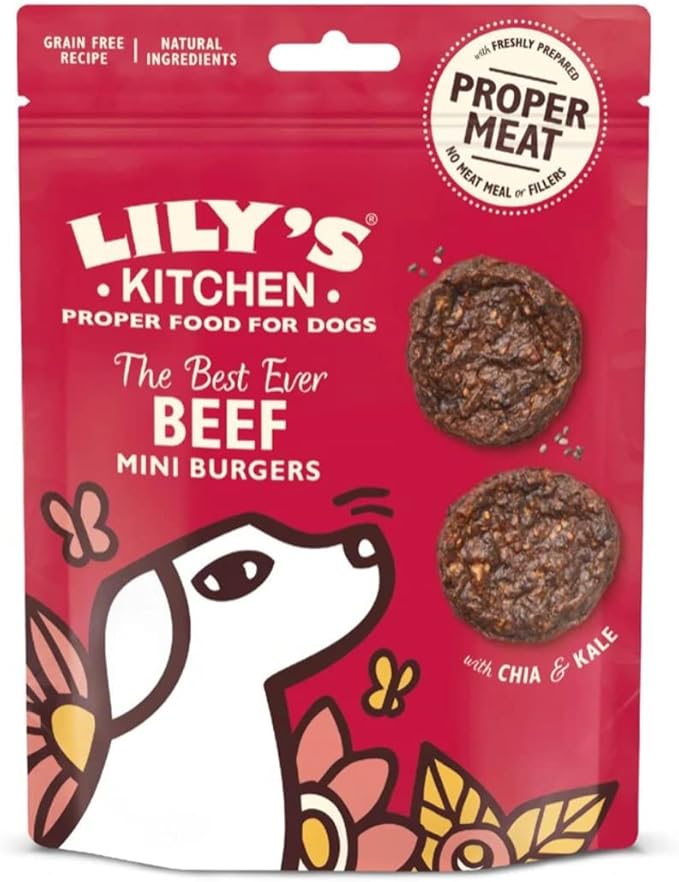 Lily's Kitchen - Dolcetti Beef Mini hamburger al B uf per cani - 70 g