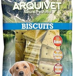 ARQUIVET Biscotti per Cani - Panino Rettangolo, 200 g - Snack e Premi per Cani