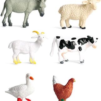 RAPPA Set di animali domestici 6 pezzi