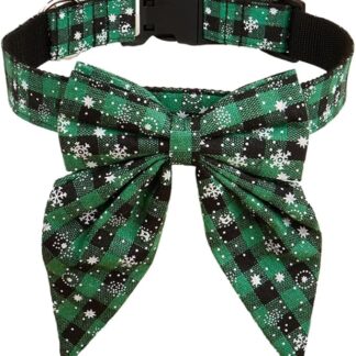 YPREWY Collare per gatti di Natale, regolabile, collare per cani con papillon per gattini, collare per gatti, festival, costume per animali domestici, accessorio per feste