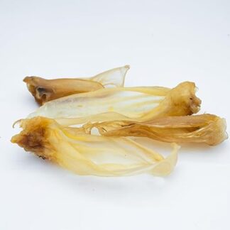 SAM SNACK - Orecchie di Agnello Essiccate per Cani – 200 g | Snack Naturale Monoproteico | Bassa Grassezza, Senza Odori Forti, Favorisce Igiene Dentale