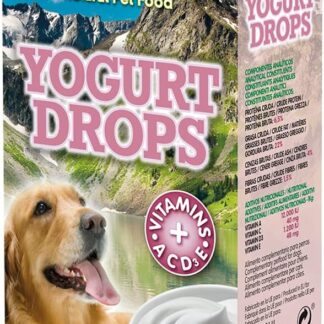 ARQUIVET Yogurt Drops 65 gr -Snack per Cani - Chuches, prelibatezze, premi, ricompense, caramelle per cani - Alimento complementare
