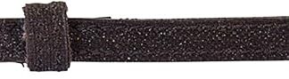 Spoorriem Sparkling Black 1 Maat