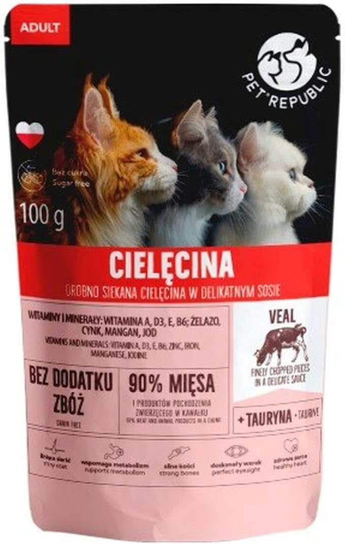 Pet Republic Cibo umido Manzo 100 g