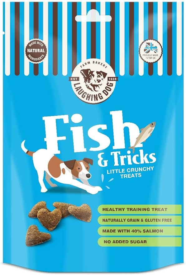 Pesce e trucchi per cani da ridere, 125 g