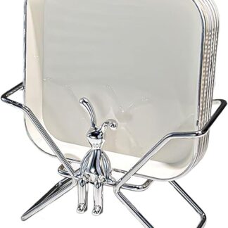 UncleS 6 da 6 Set Piatti da Ossa per Lavatore Salsa Saluta Che Serve Texture Animali Domestici Perfetti Insalate E