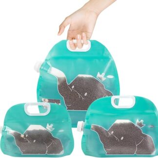Zunishaone Bolettina per cani, borsa per cani per dolcetti - sacchetto sigillabile cibo gattino - borsa per addestramento di tenuta per cani per animali domestici, campeggio, viaggi, camminare