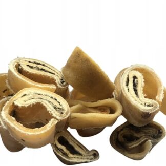 Lucze Premium - Cuoio capelluto per cani – con imbottitura in pansen, 1000 g, snack da masticare per cuccioli e cani di piccola taglia – snack per cuccioli – snack per cani