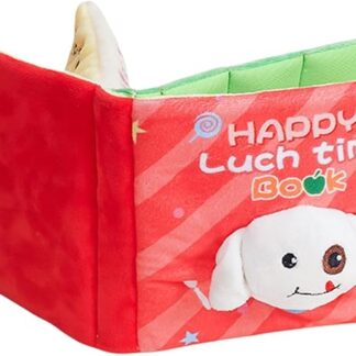 Libro di puzzle per cani, giocattoli puzzle per animali domestici | Snuffle Book per cani - per cani, libro, puzzle di prelibatezze per cani, tappetino per mangimi per cani