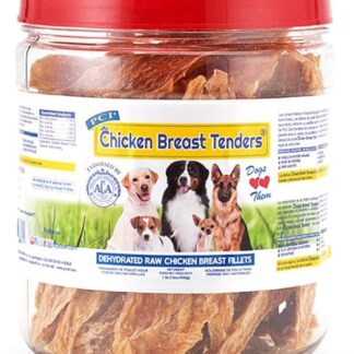 Pet Center DPC88454 Chicken Breast Tenders Dog Treat, 1 Pound by, Inc.