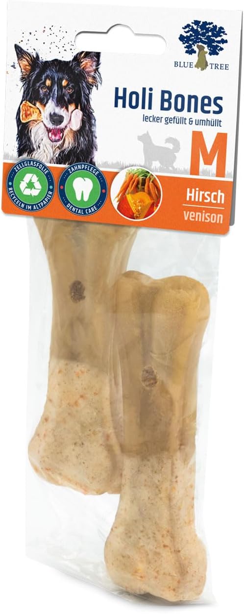 BLUE TREE Holi Bones Cervo M 100 g (2 pezzi)