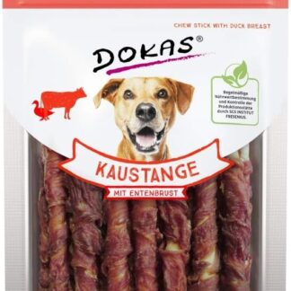 Dokas Dog Kaustange mit Entenbrust 200 g (Menge: 9 je Bestelleinheit)