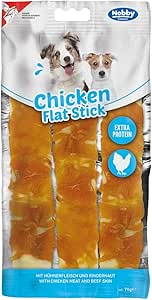 Nobby StarSnack Classic Barbecue Chicken Flat Stick 1 confezione (1 x 70 g)