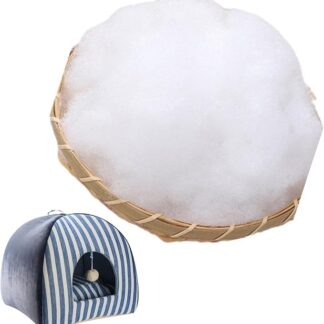 Materiale di Ripieno in Fibra di Fibre - Inserto per Ad Alta Elasticità, Alimentazione di Riempimento Lavabile Traspirante | Miscela di Poliestere Leggera con Resilienza Duratura, Ripieno