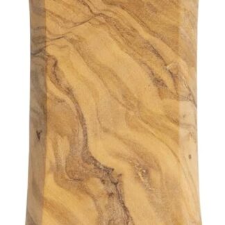 JACK AND VANILLA, Osso in Legno di ulivo Naturale, Design ergonomico, Versatile per servire e Presentare, Unico per Il Suo Grano, Facile da Mantenere, M, 15 x 5 x 2 cm, Naturale, Modello all Nature